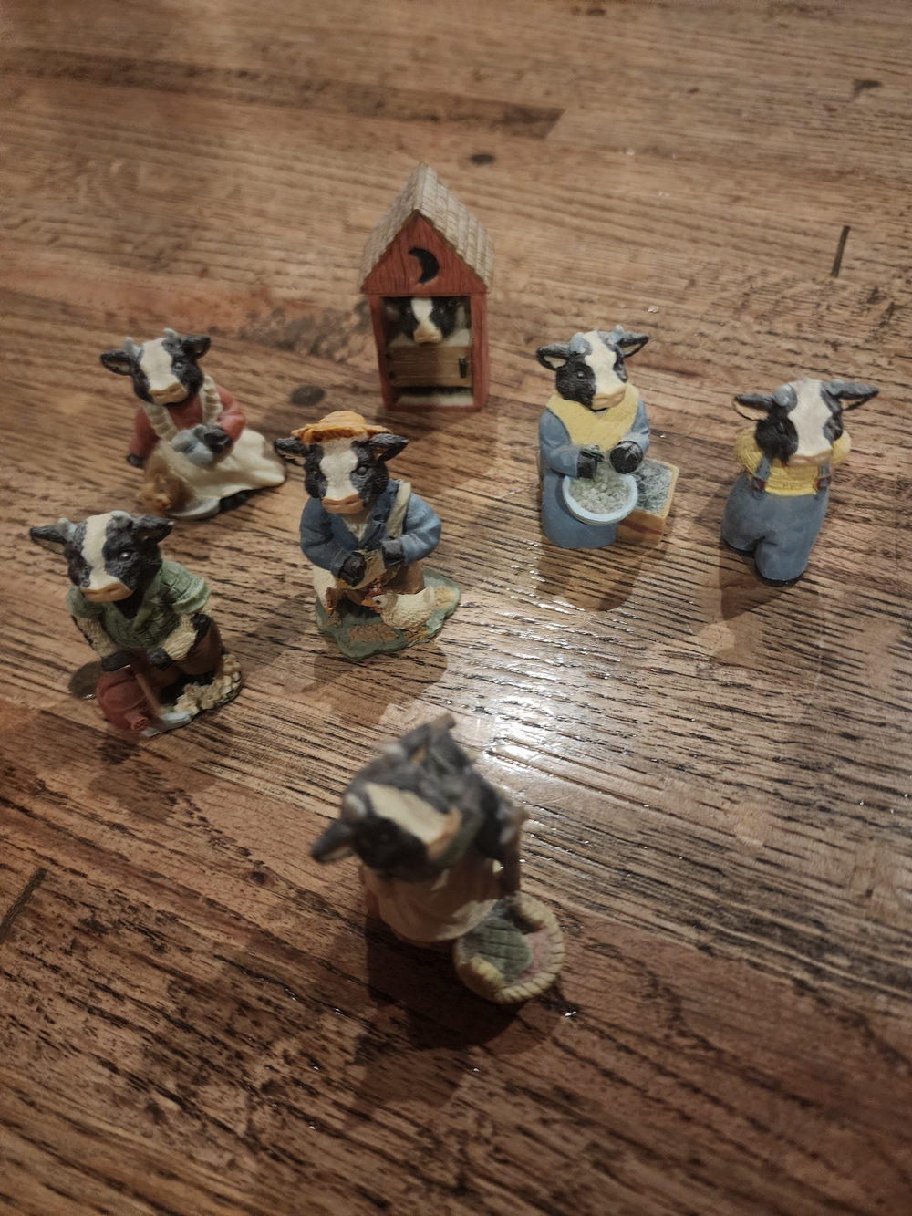 Vintage CowTown Figurines